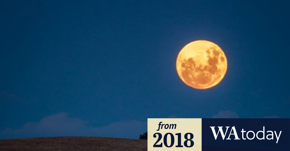 Super Blue Moon 2025 Australia
